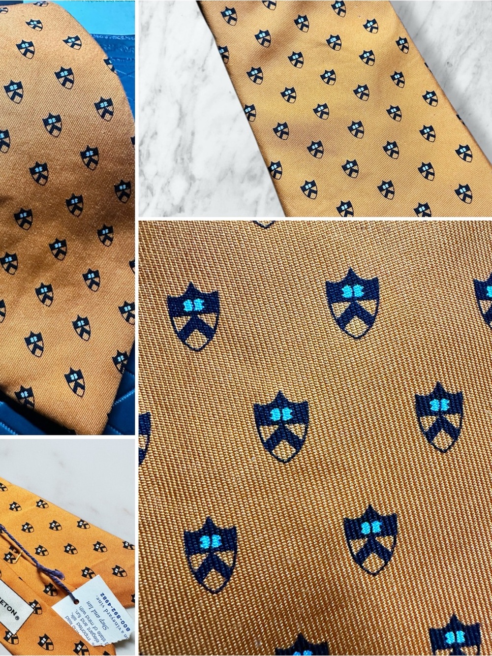 Princeton University Silk Tie *New with tags* Made in USA *Father’s Day Gift*